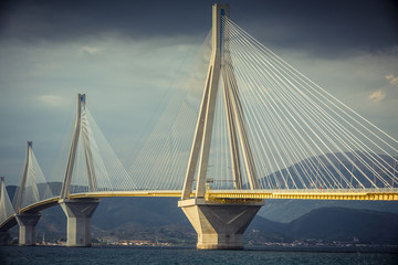 Rio-Antirrio Bridge (Charilaos Trikoupis) in Patras
