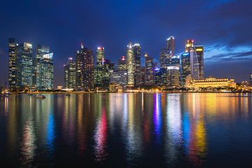 Obraz premium Singapore city