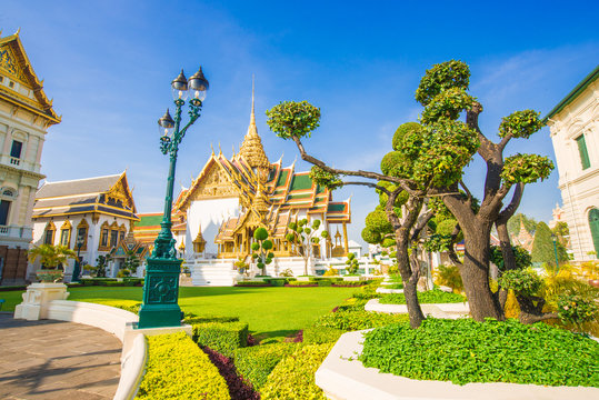 Temple of Royal grand palace emerald buddha