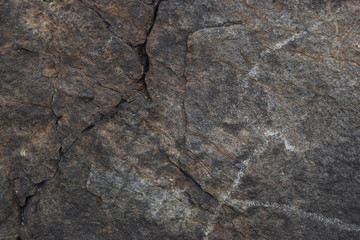Includes various forms of granite stone , colors texture background with old age.