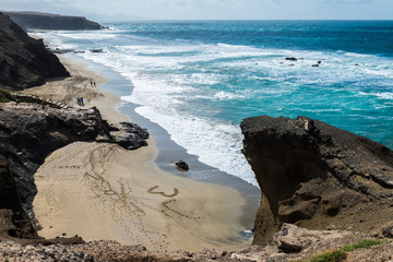 Fuerteventura Island beach landscape