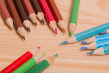 Obraz premium colorful pencils