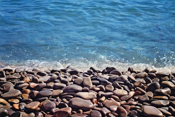 Beach and stones