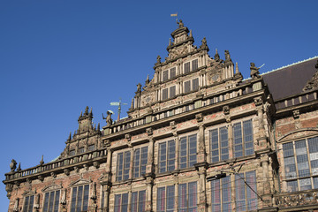Fototapeta premium Rathaus von Bremen, Marktplatz