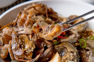 soy sauce marinated crab