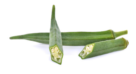 Sliced okra