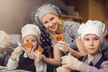 Children learn at a culinary