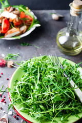fresh arugula salad