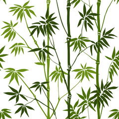 Naklejki  Bambusowy wzór