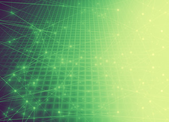 global of ai robotic, signal of data, technology abstract futuristic cyber net web connect to network background illustration 3d rendering, atom molecule of science, social internet of things