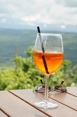 Cocktail in den Bergen