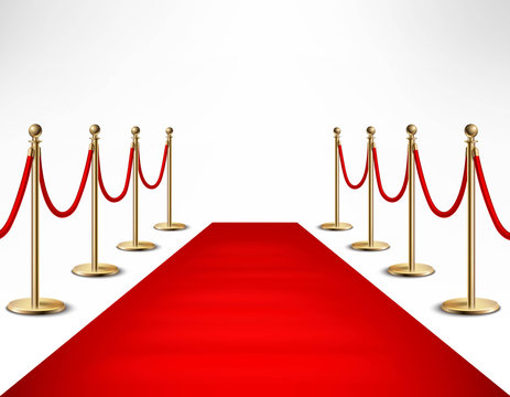 Red Carpet Celebrities Formal Event Banner