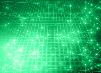 ai brain system data connecting to analysis , light internet social network background, illustration of global web with link to electric information, cyber with group of security, hacker online to net