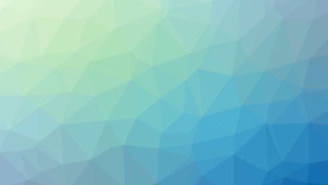 Light blue abstract low poly style illustration graphic background