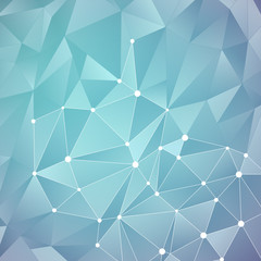 Polygonal abstract background for business
