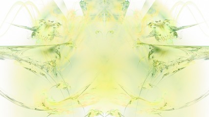 Farbiger kreativer Hintergrund - gelbgrün