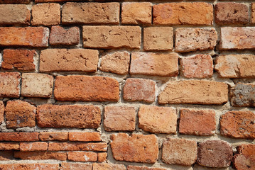 The brick walls of ancient crafts. Requires patience to create jobs.