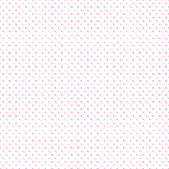 Classic polka dot pattern in modern style. Pink shades.