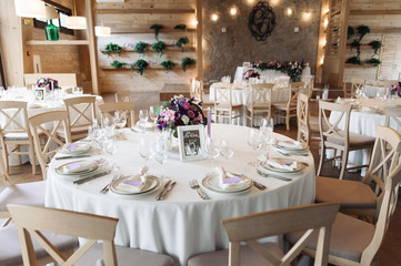 Luxury, elegant wedding reception table arrangement, floral centerpiece
