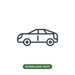 Car icon vector