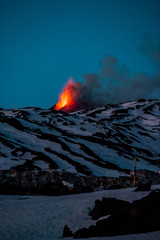 Etna erupcja 2017 - WULKAN