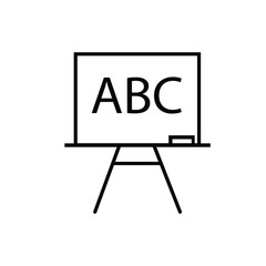 board icon on white background