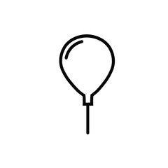 balloon icon on white background