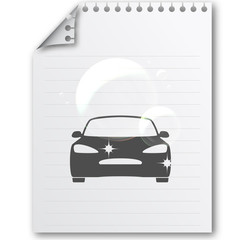 Vector car wash icon