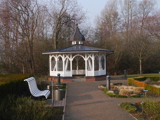 Park in Binz auf Rügen