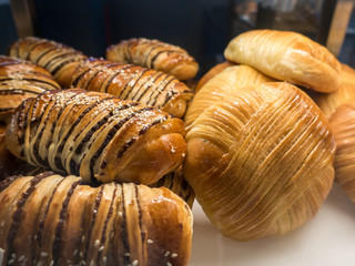 Food - Delicious Pastries on display