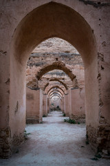 Fototapeta na wymiar Ancient ruins in Morocco