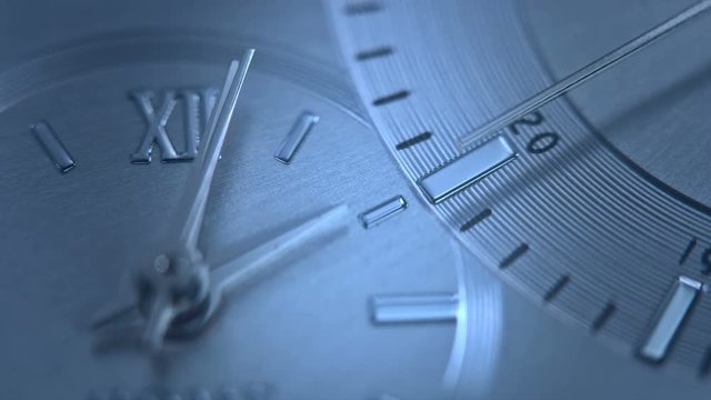 beautiful clock shot with macro lens