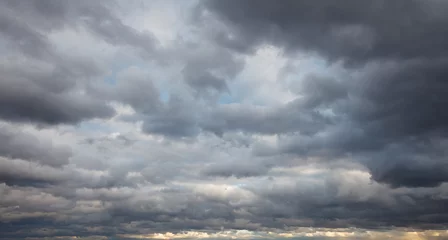 Papier Peint photo autocollant Ciel Fond naturel : ciel d& 39 orage sombre