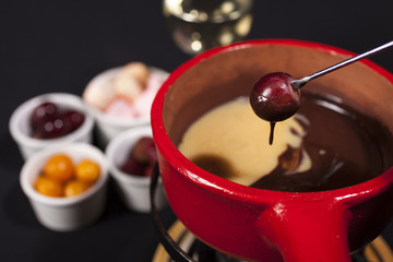 Chocolate fondue