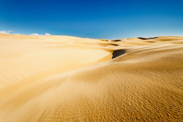 Sand dunes of pismo beach, California