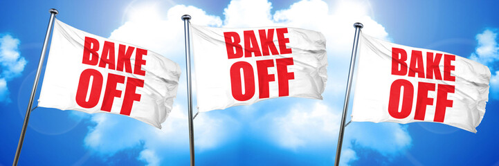 bake off, 3D rendering, triple flags