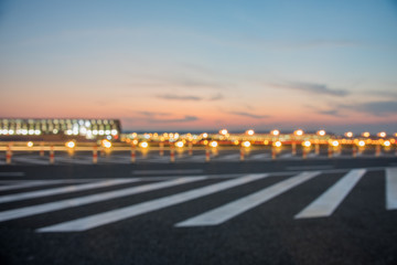 urban traffic view in modern city of China.