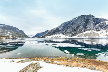 Djupvatnet lake, Norway