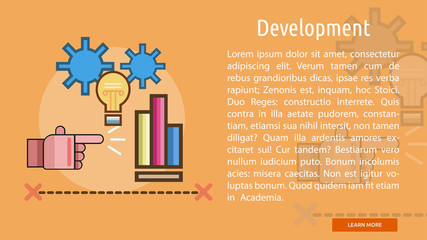 Development Conceptual Banner