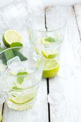 mojito in a glass