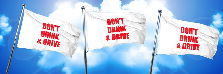 don't drink and drive, 3D rendering, triple flags