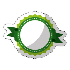 circle seal stamp icon vector illustration design