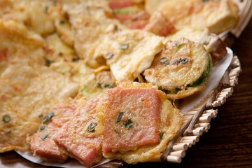 korean pancake mix plate