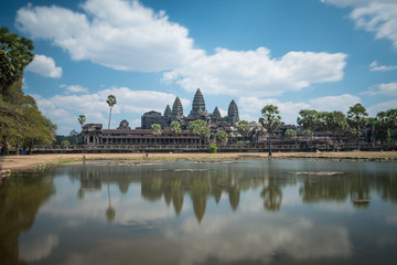 Naklejka premium Angkor Wat in the afternoon