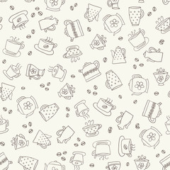 Seamless hand drawn pattern