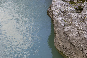 river gorge detail