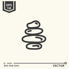 Ayurvedic supplies - icon series