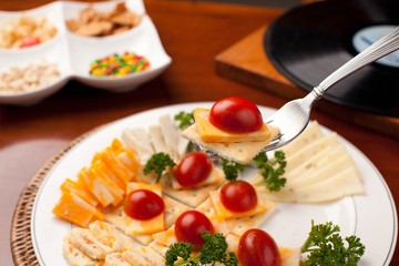pub mix cheese plate