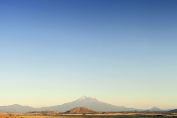 Mt. Shasta Northern Sunset - Sunset over Mt. Shasta.