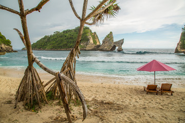 Obraz na płótnie Canvas Nusa Penida Beach